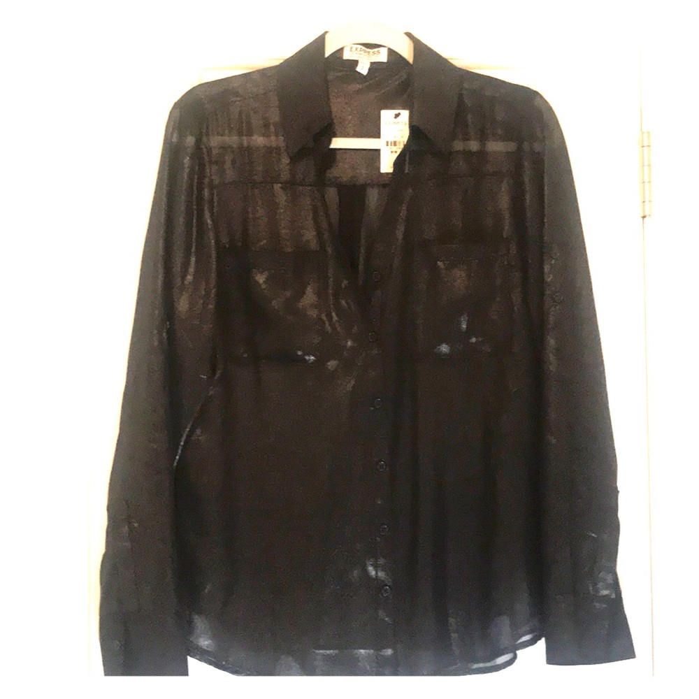 BRAND NEW EXPRESS SHEER TOP